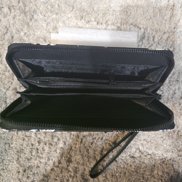 Ed Hardy Black Embossed Clutch - Picture 3 of 3